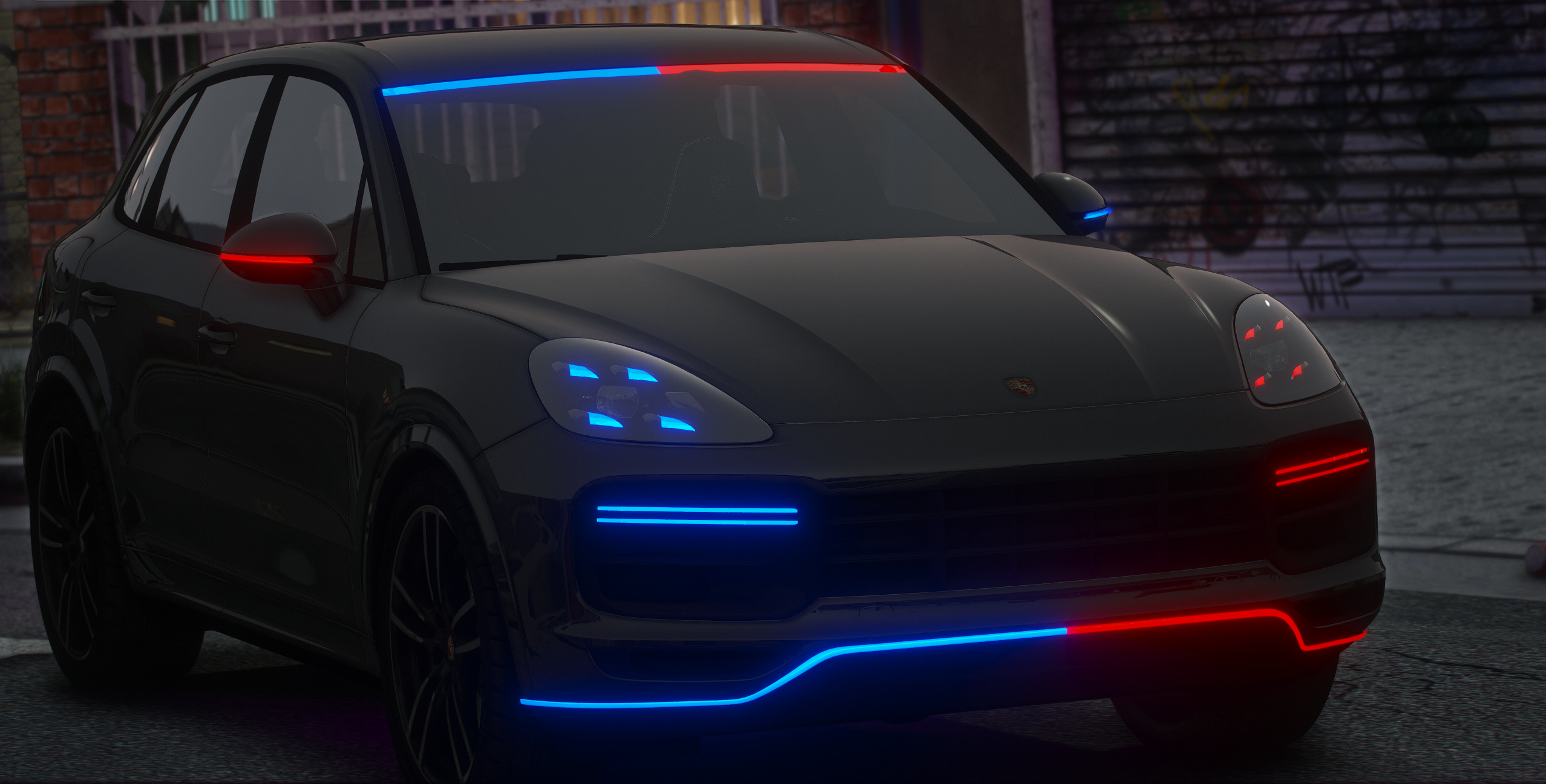 2019 Porsche Cayenne Turbo FiveM Police Vehicle