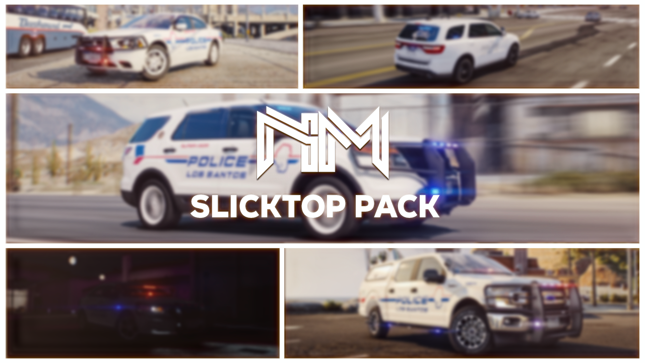 Police Slicktop Pack FiveM Police Vehicle
