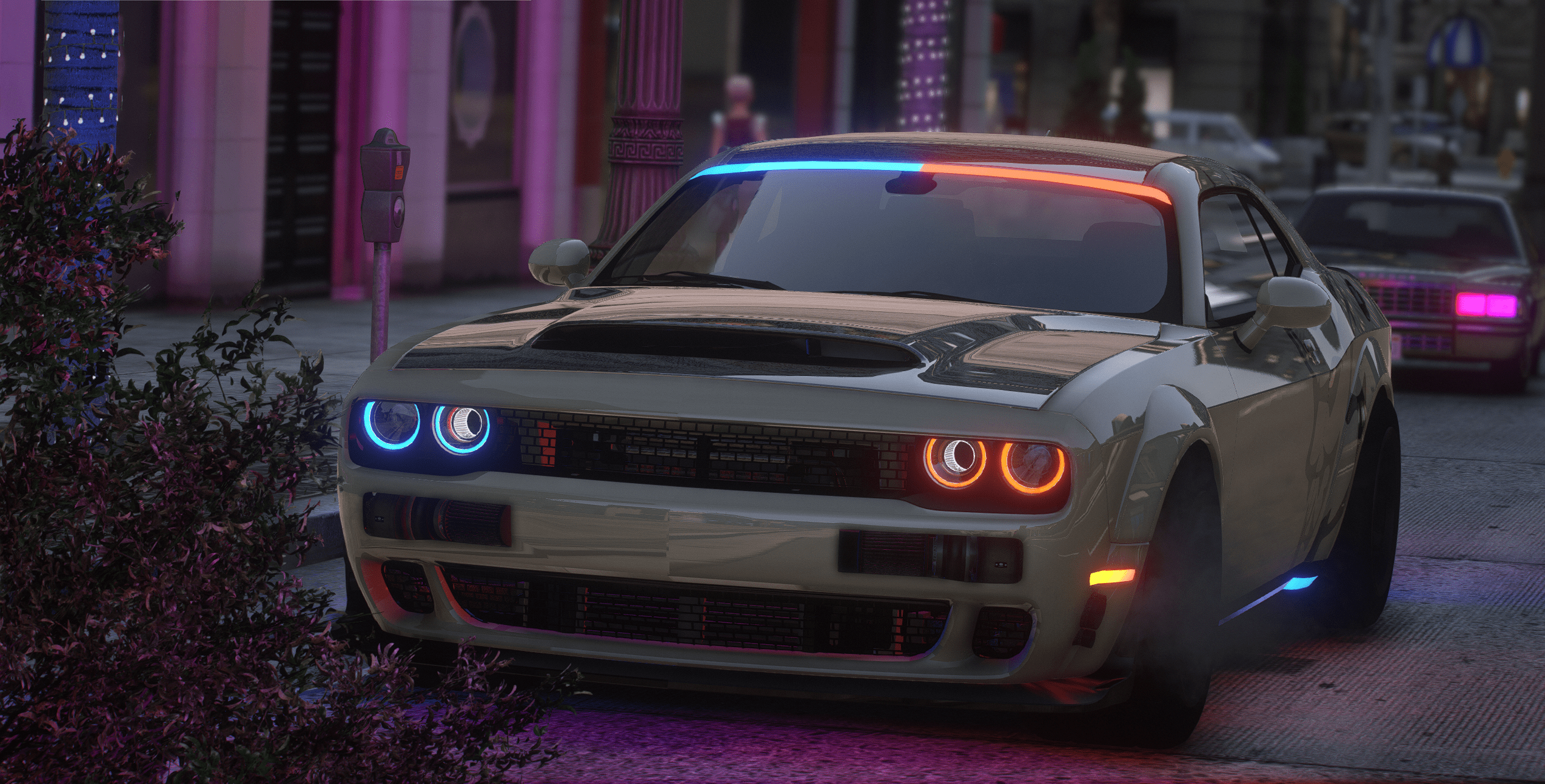 2022 Dodge Challenger Demon Twin Turbo FiveM Police Vehicle