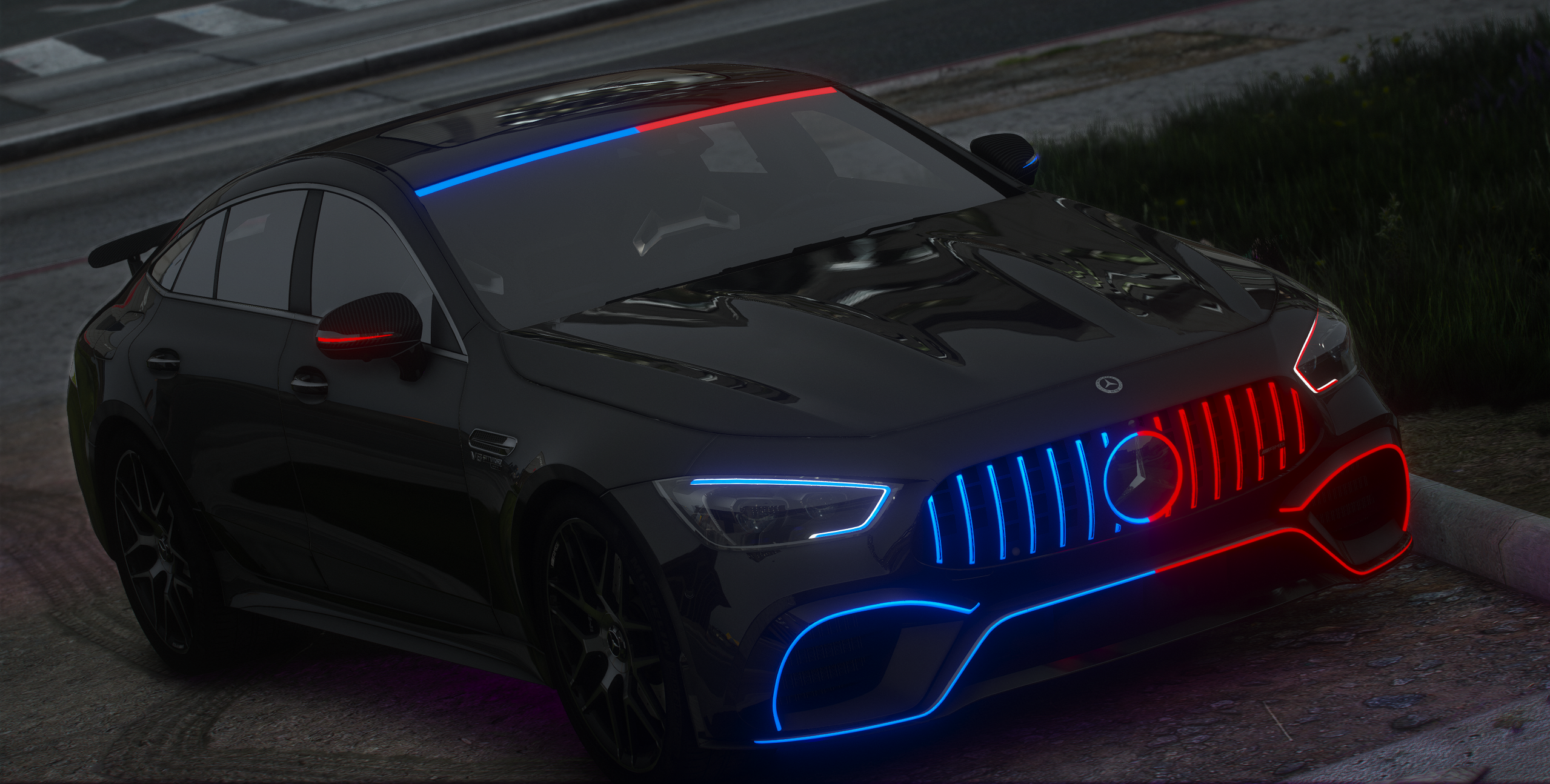AMG GT 63S 4Matic 2019 FiveM Police Vehicle