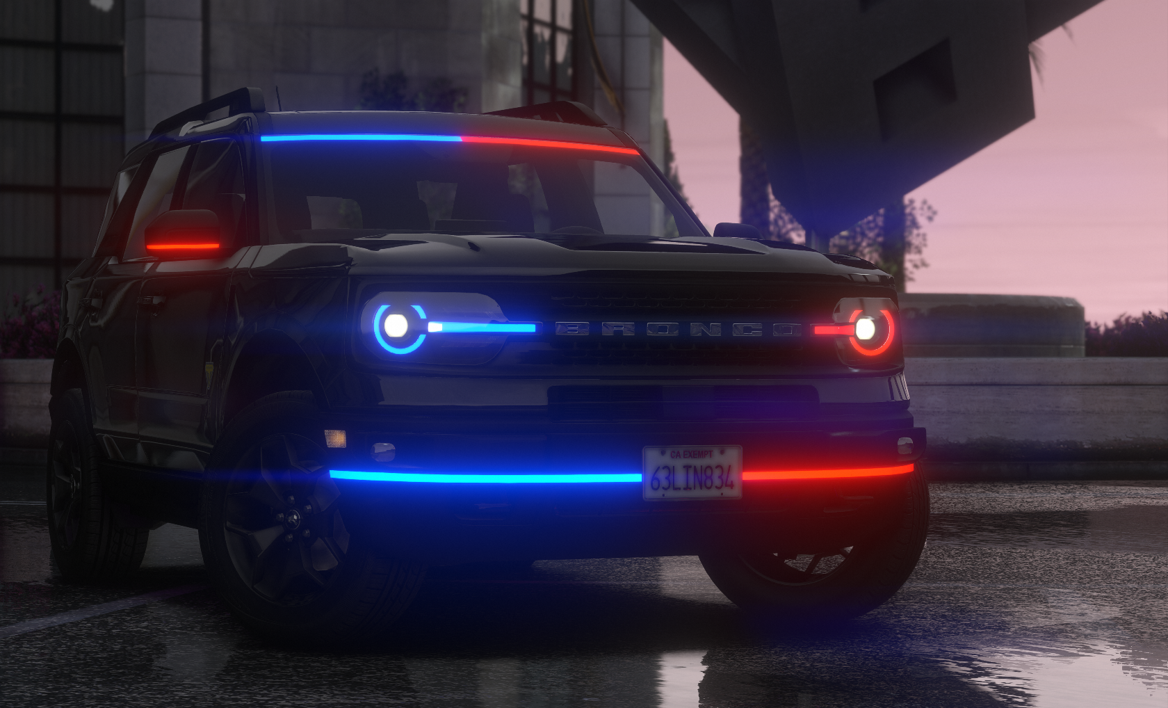 2021 Ford Bronco FiveM Police Vehicle