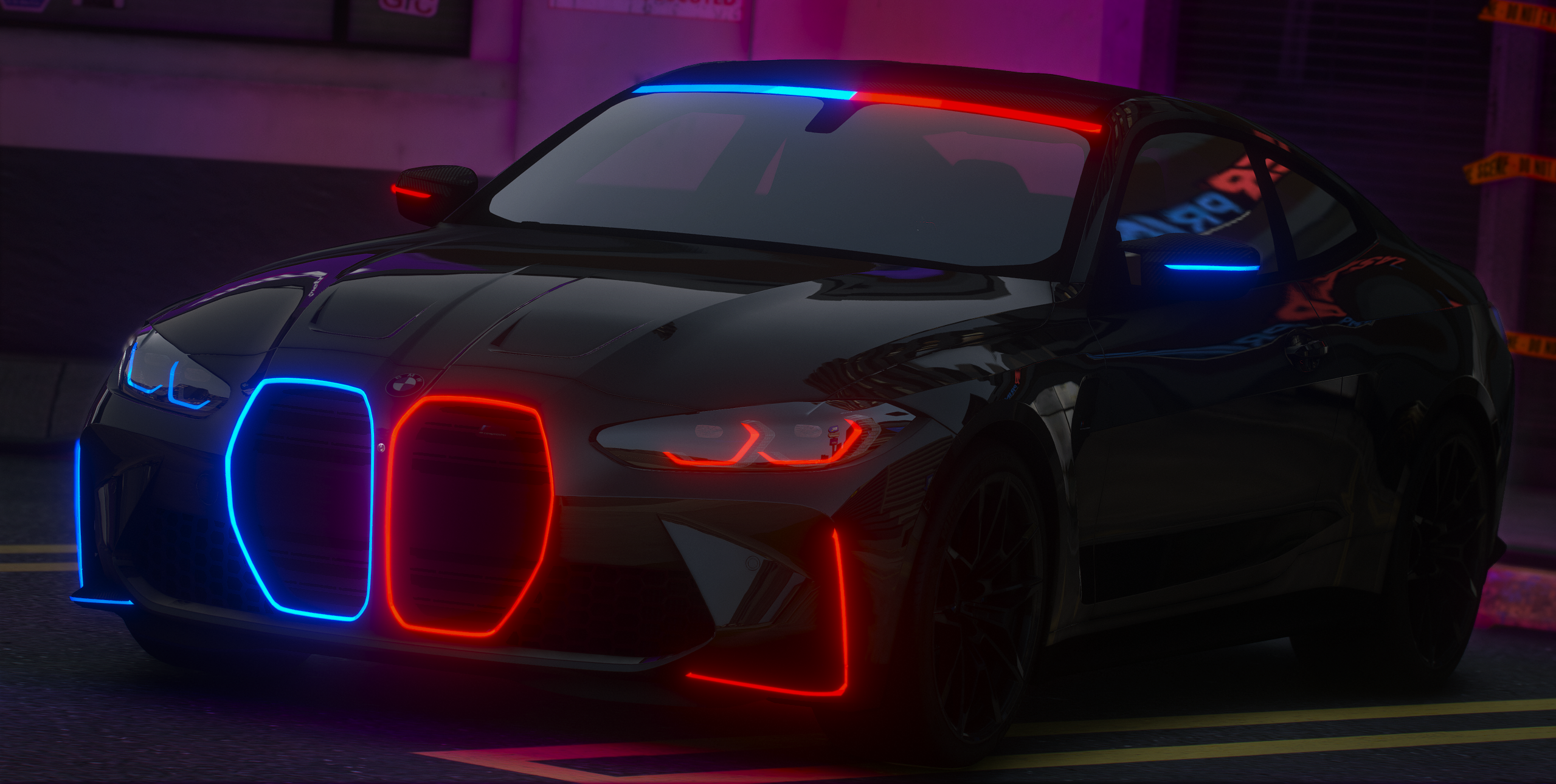 BMW M4 2021 FiveM Police Vehicle
